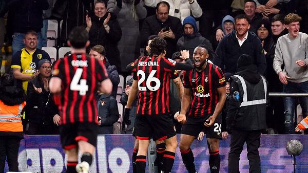 Semenyo braces sees Bournemouth complete stunning comeback